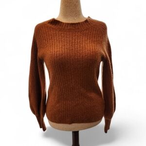 7 For All Mankind Women's Rust Sweater